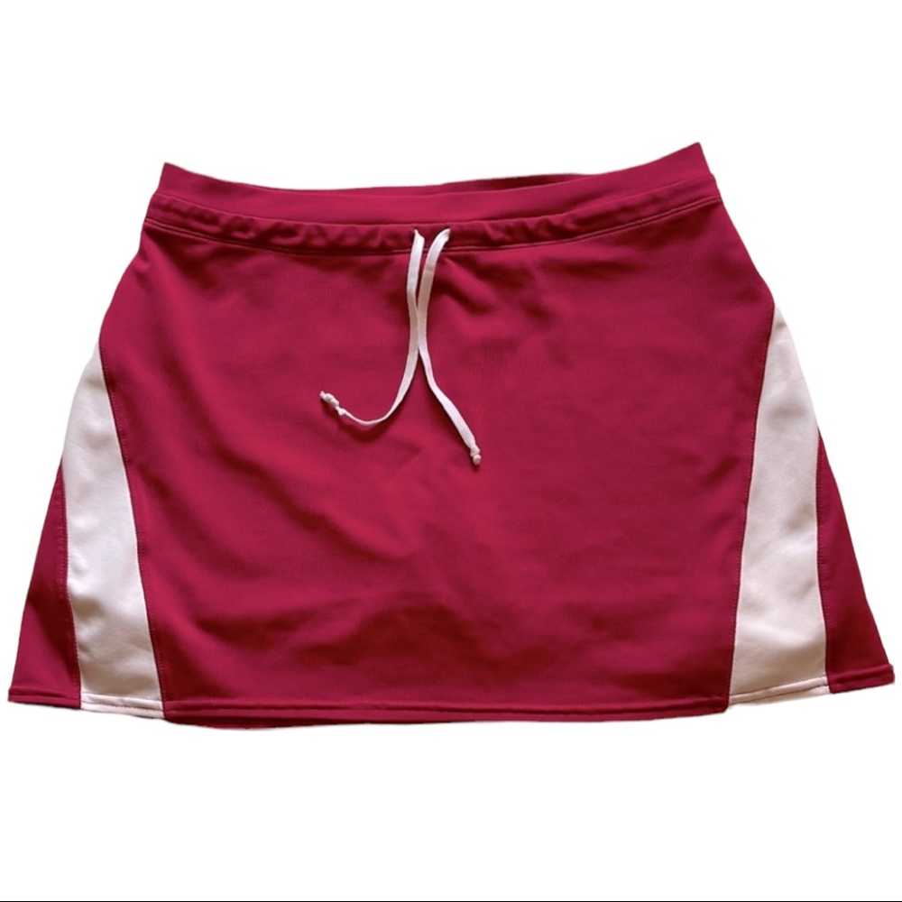 Athleta Pink Magenta Workout Skirt with Shorts. Size S.